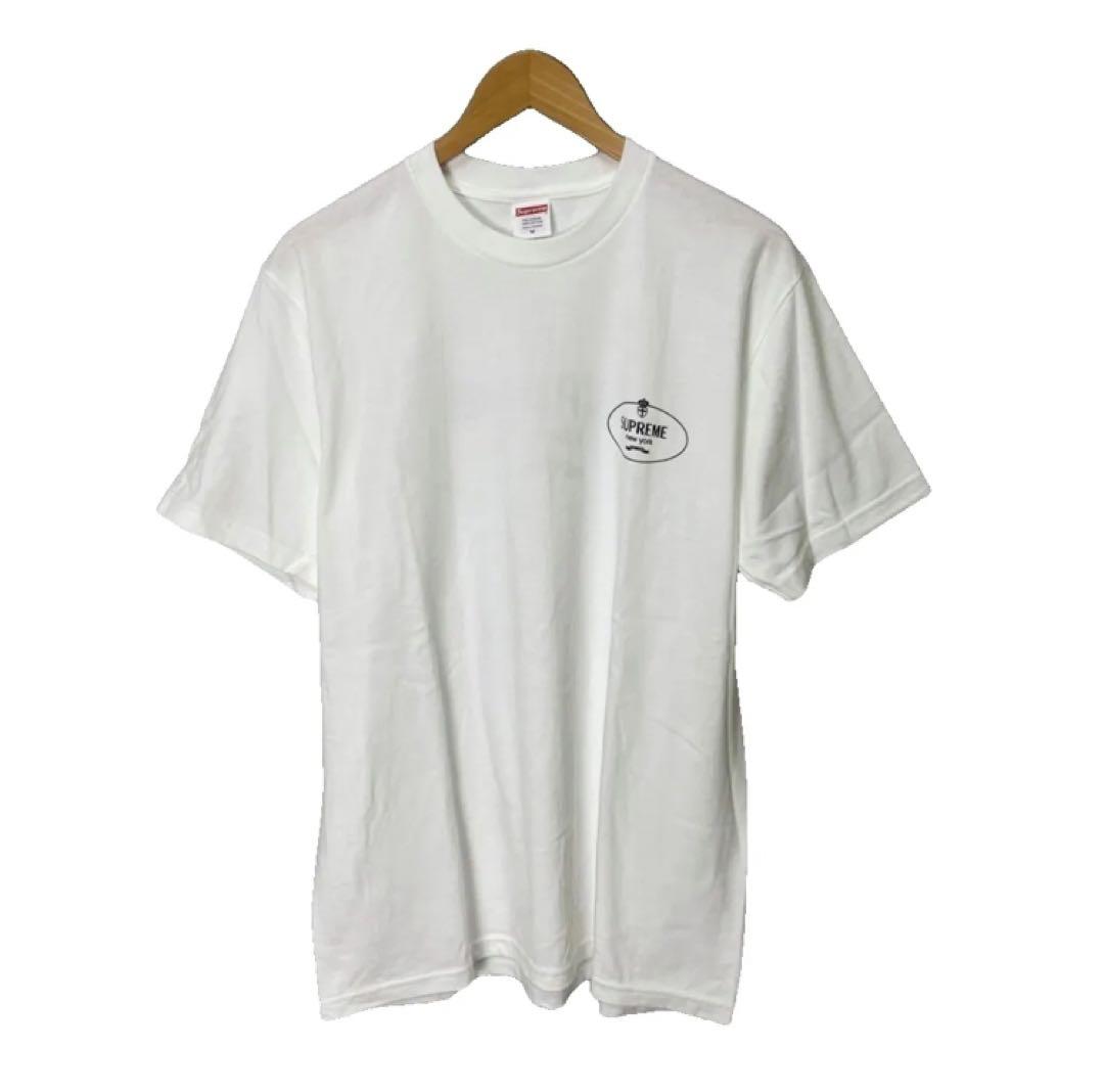 ホワイト Tシャツ フロントロゴ