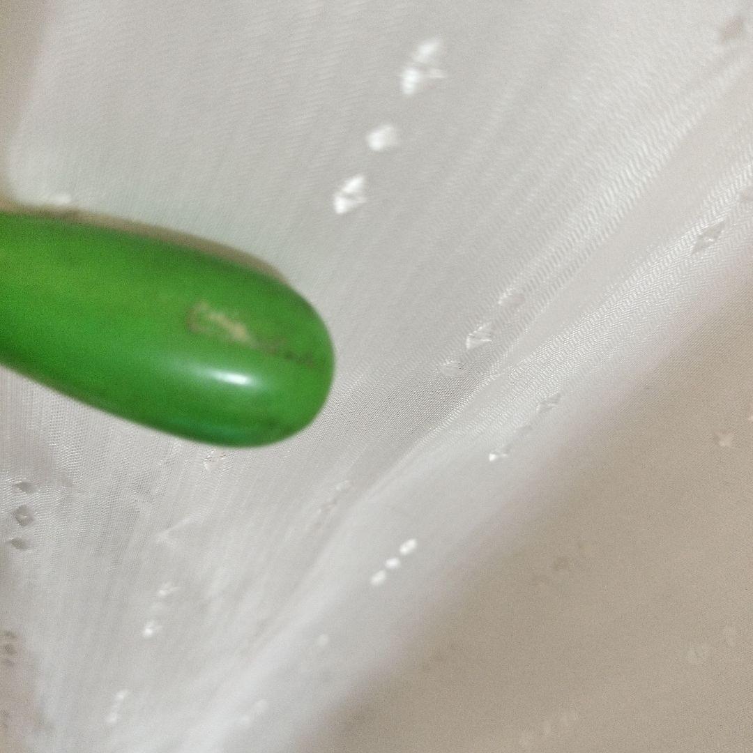 昭和レトロ ナルサ ビーズ珠のれん グリーン 緑