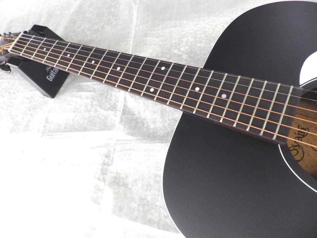 Syairi トップ単板　エレアコギター　YEF-01　NBK　ブラック