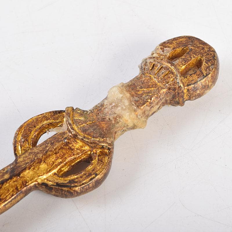 仏教美術　樹脂製　彩色　不動明王坐像　仏像　M　8680