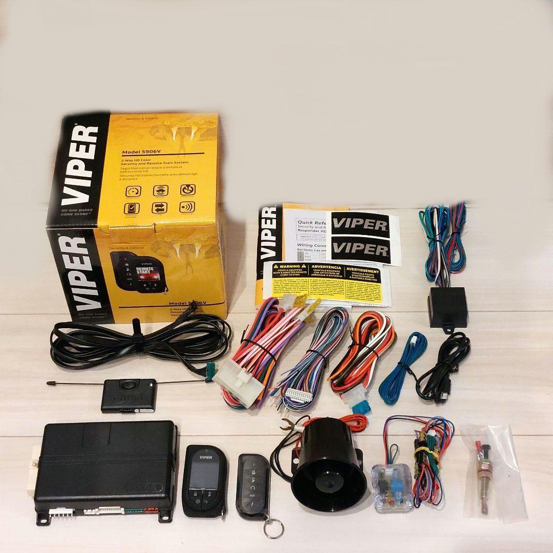 VIPER 5906V カーセキュリティ カラー液晶リモコン エンスタ機能あり