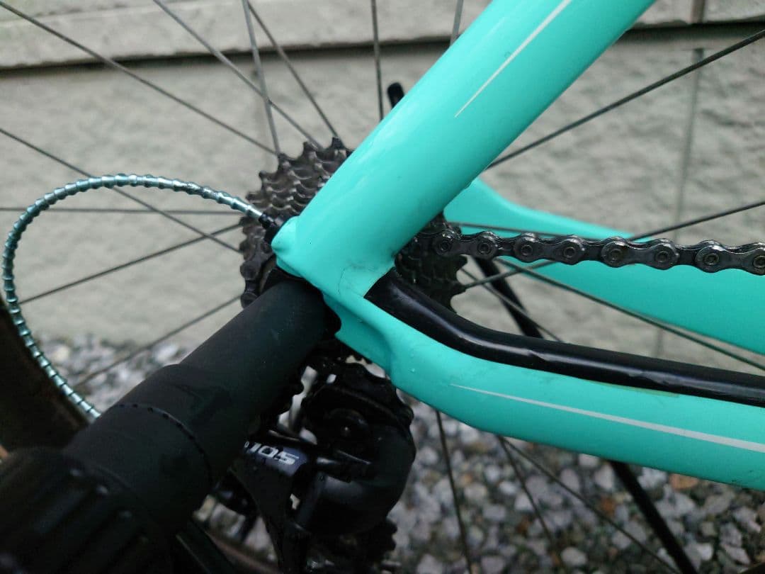 自転車本体 Bianchi ARIA TT