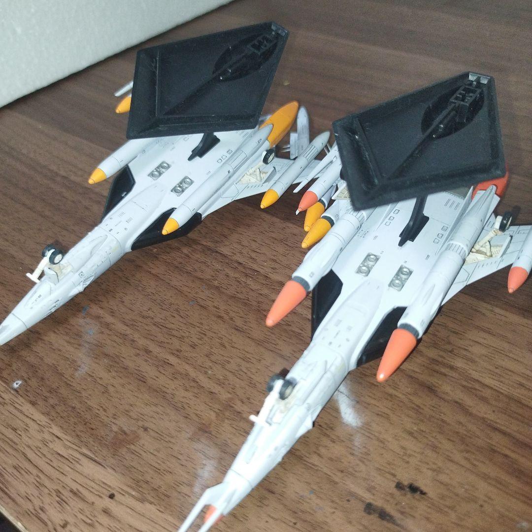 バンダイ　EXモデル　コスモタイガーⅡ　2機セット　プラモデル　塗装済完成品