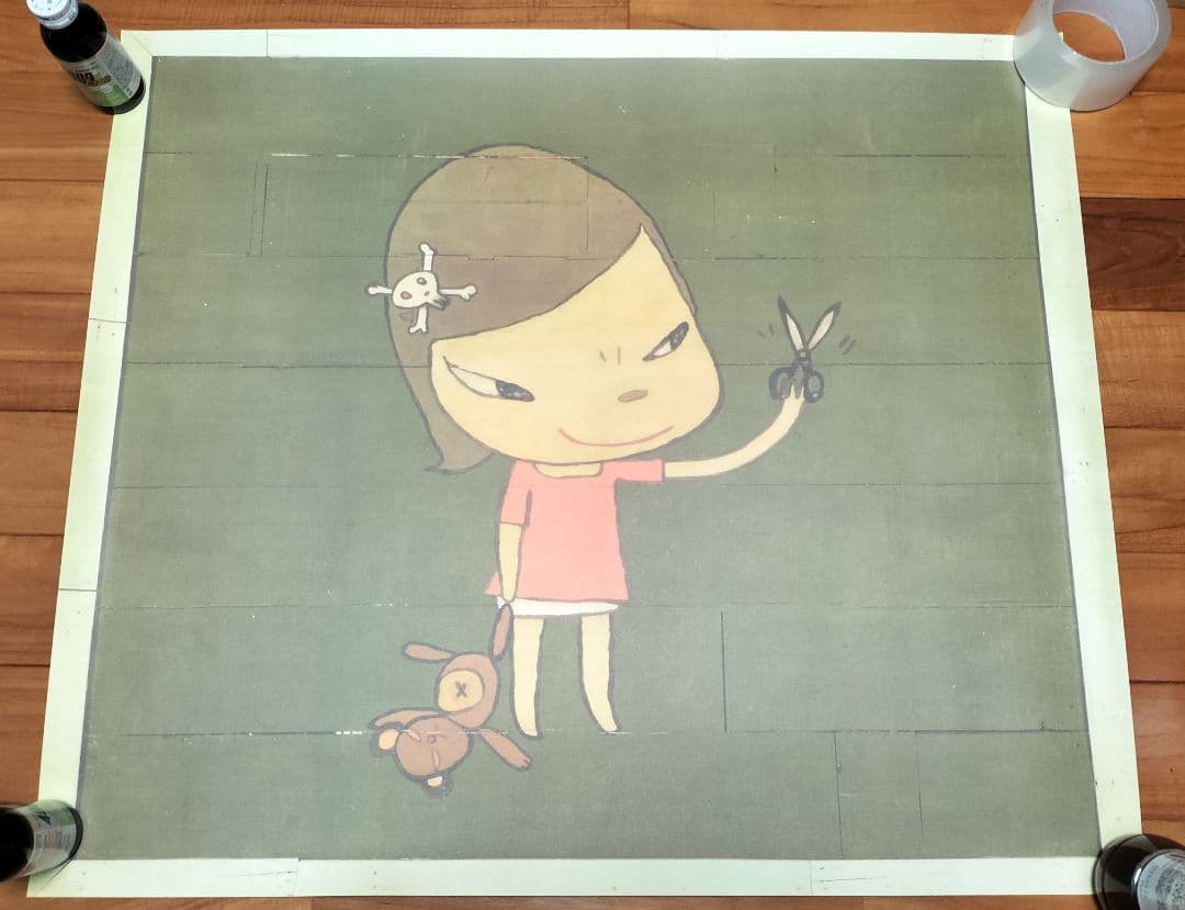 絶版　奈良美智　ダラス現代美術館限定ポスター　新品