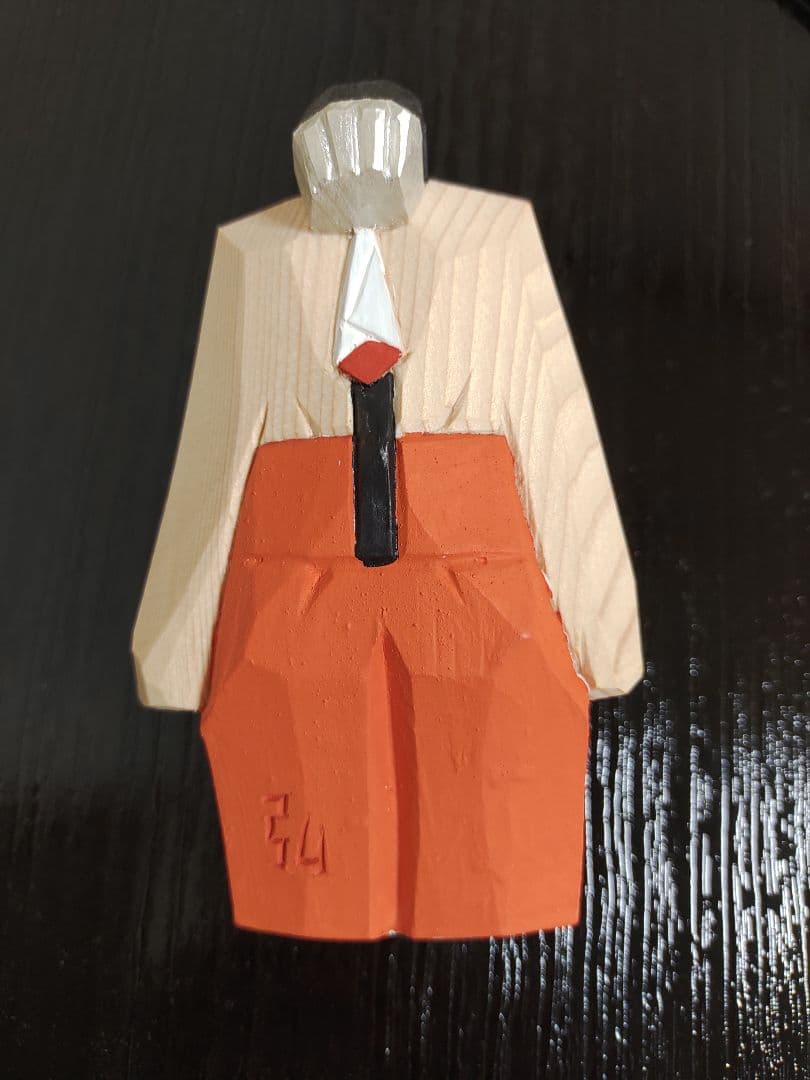 ゆ*こ様 奈良一刀彫「月こよみ 」巫女さんと12か月の捧げ物 浦弘園・作 奈良伝