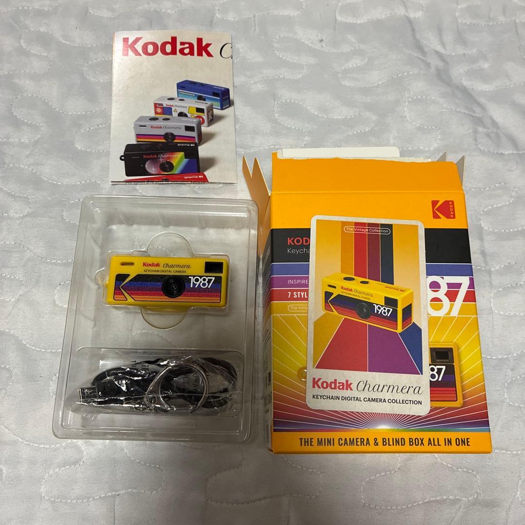 Kodak Charmera キーチェーンデジタルカメラ イエロー