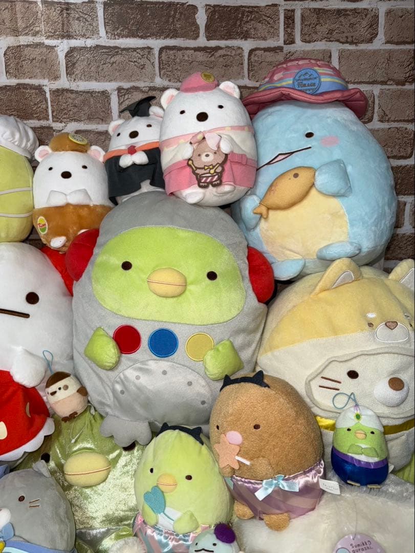 すみっコぐらし　ぬいぐるみセット70点 まとめて売り