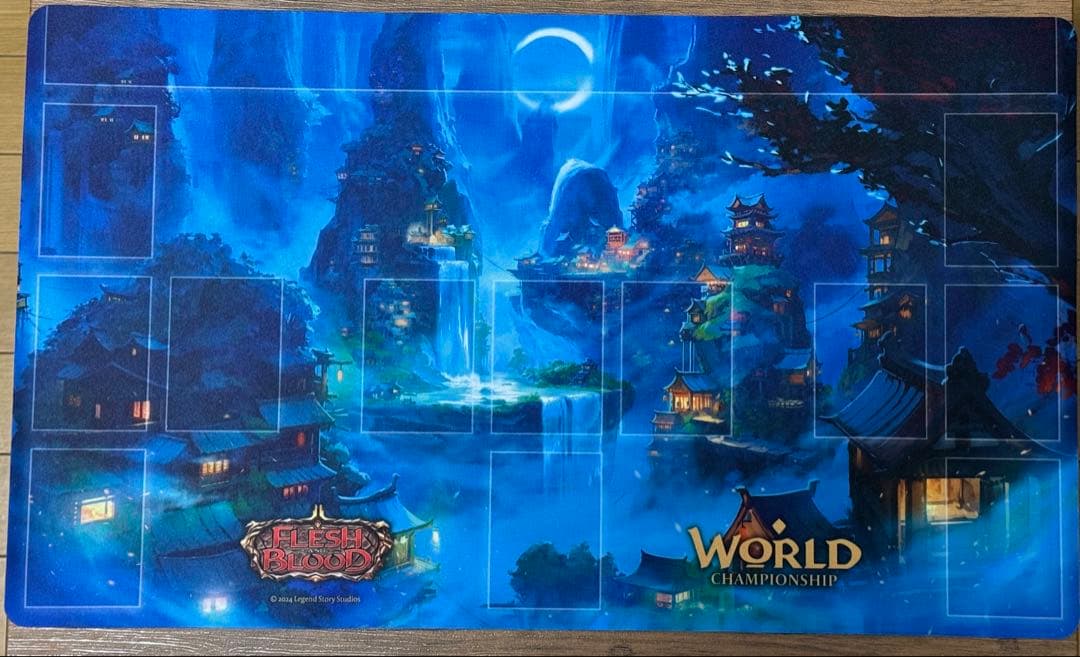 霧覆いの窪地 プレイマット 世界選手権参加プロモ