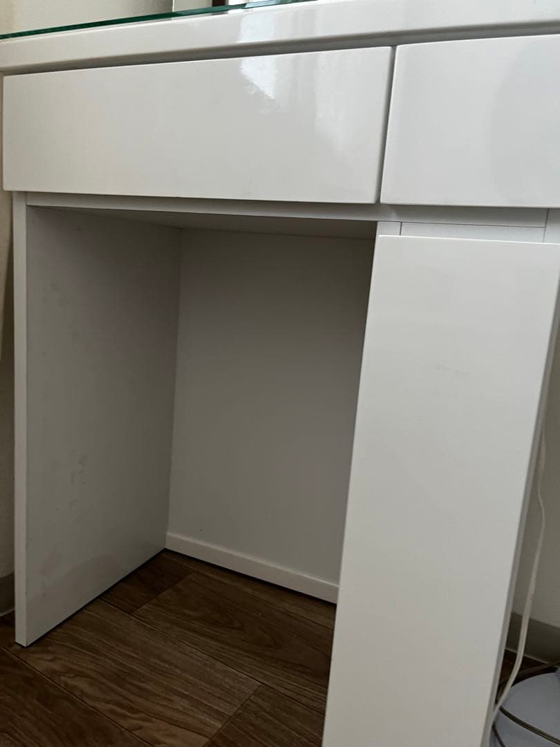 ホワイトミラー 約幅80cm×高さ60cm