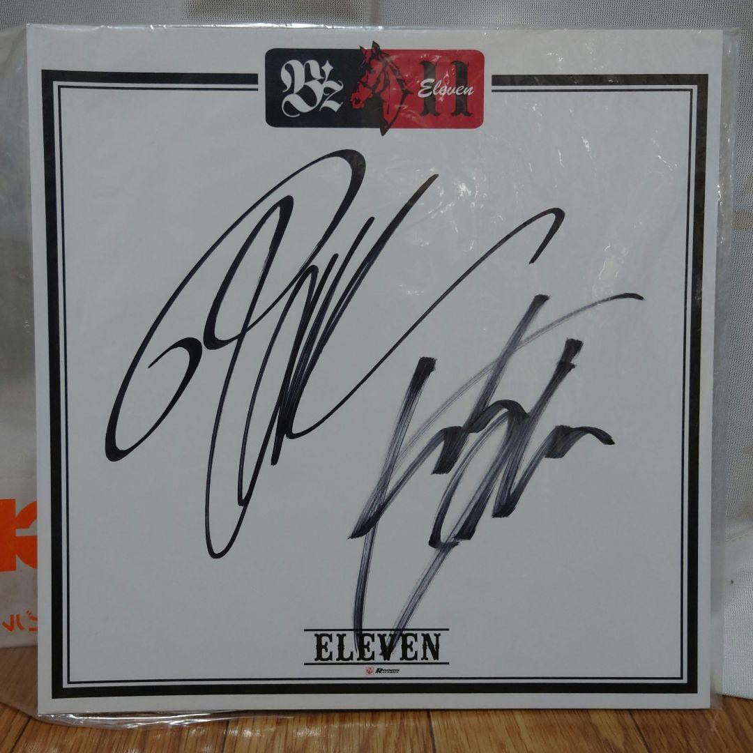 B'z 直筆サイン色紙 ELEVEN