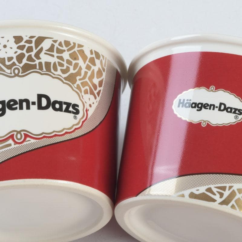 ハーゲンダッツ　スーパープレミアムクラブ　カップ＆スプーン　C　9370
