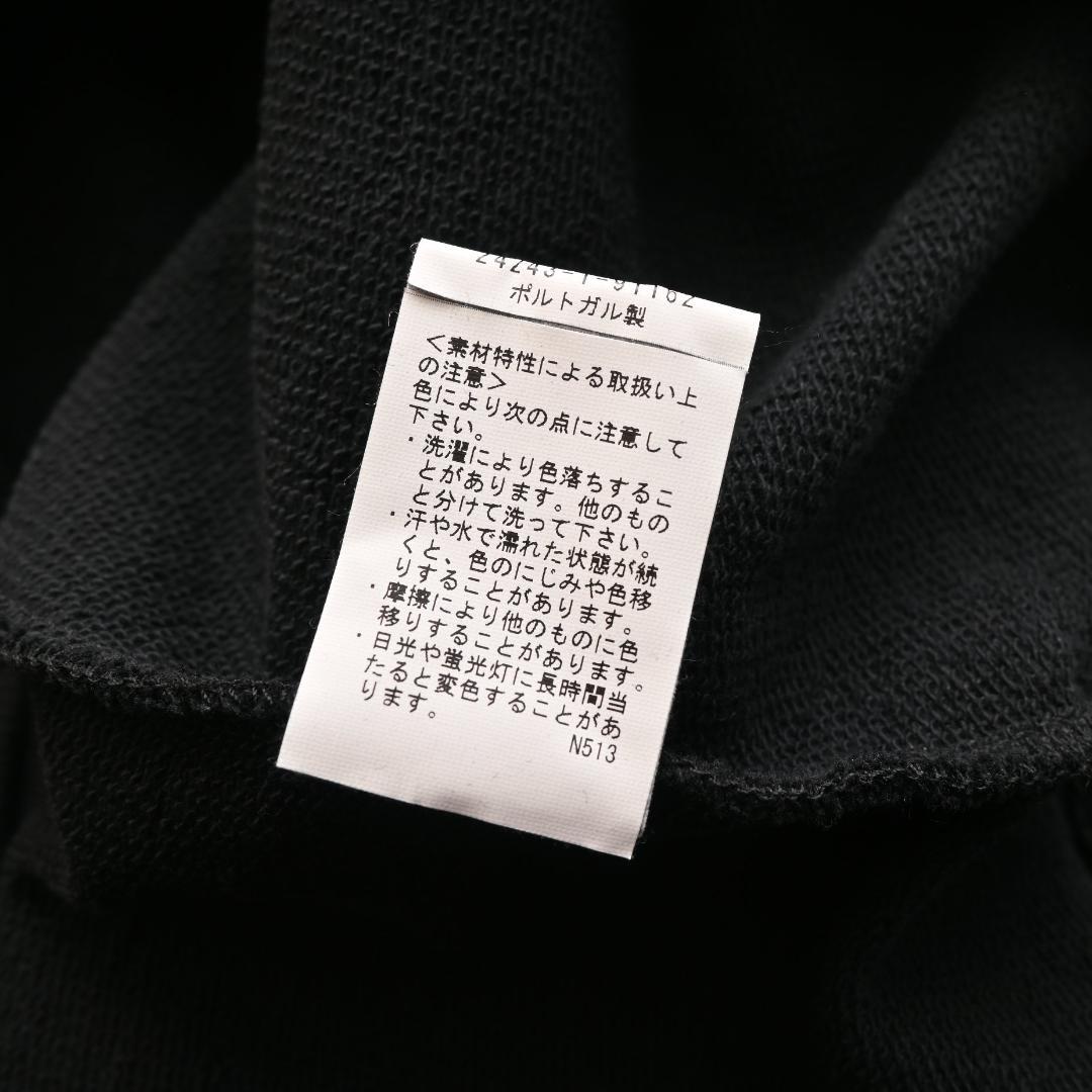 m*9様 A.P.C. アーペーセー ロゴ スウェットパーカー XL ブラック