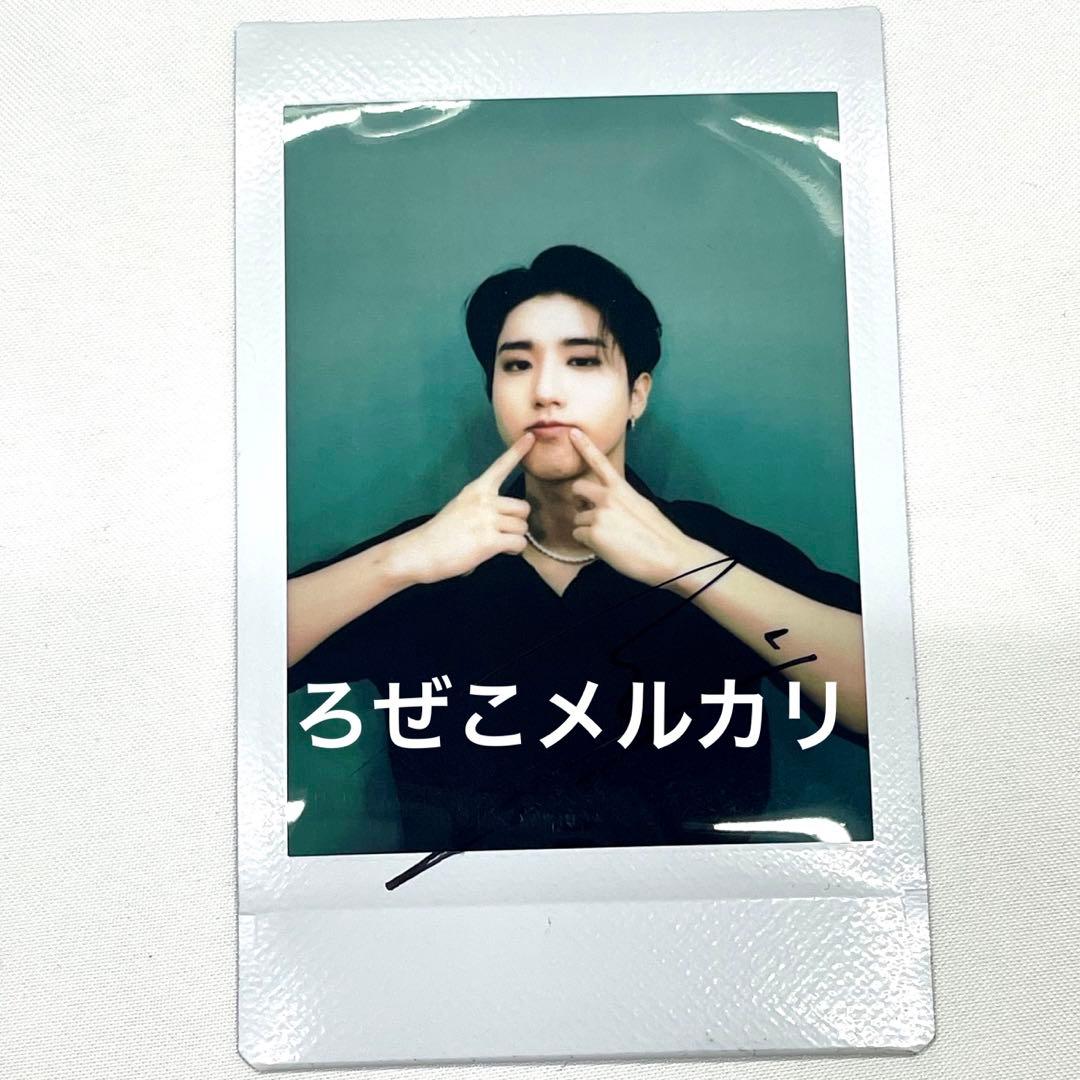 Stray Kids ハン サイン入りチェキ インスタント写真 スキズ チェキ