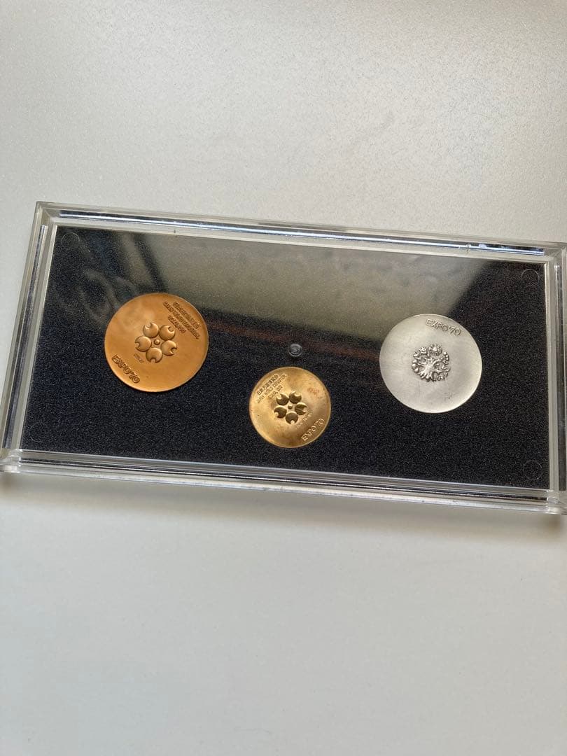 日本万博博覧会 記念メダル【金・銀・銅】 3種　EXPO'70 18K