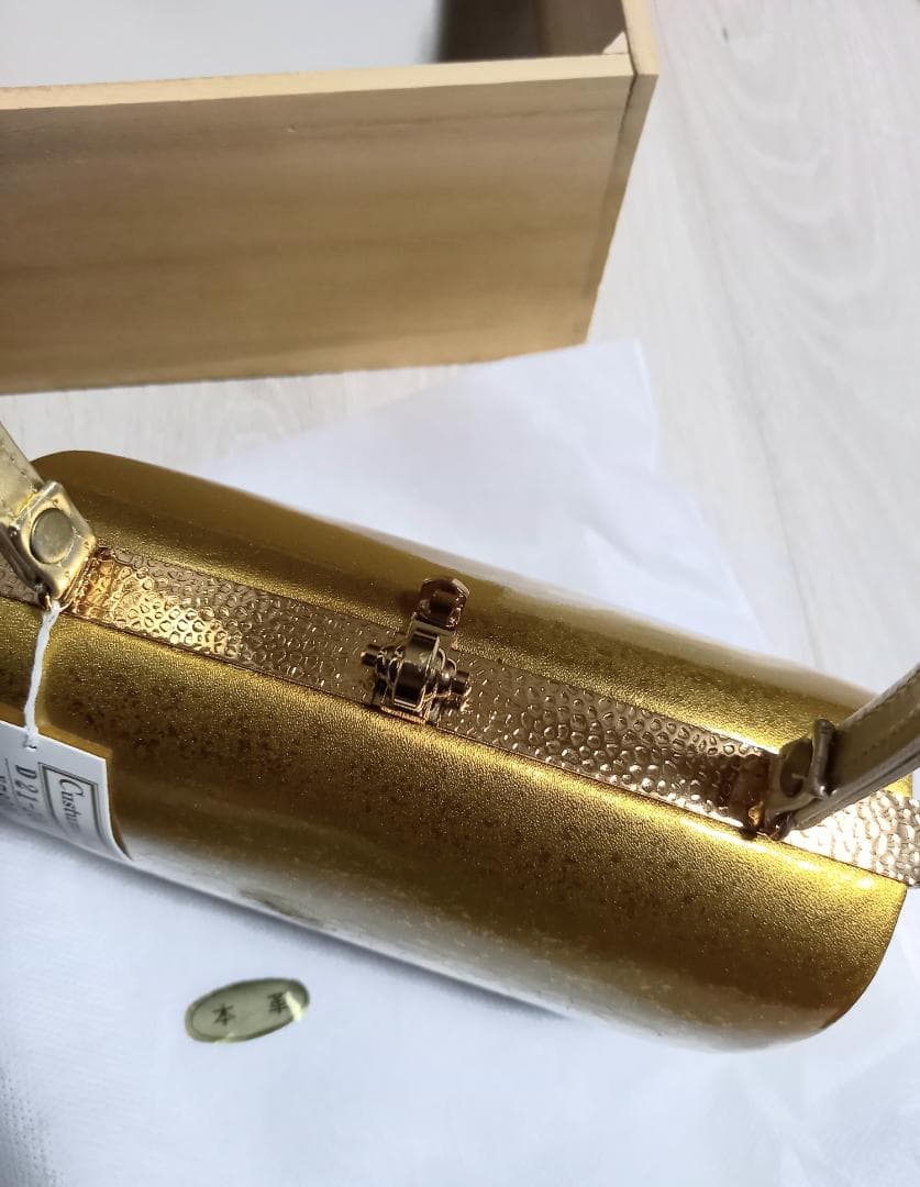 新品☆和装　バッグ&草履　セット　L　24-25cm　本皮