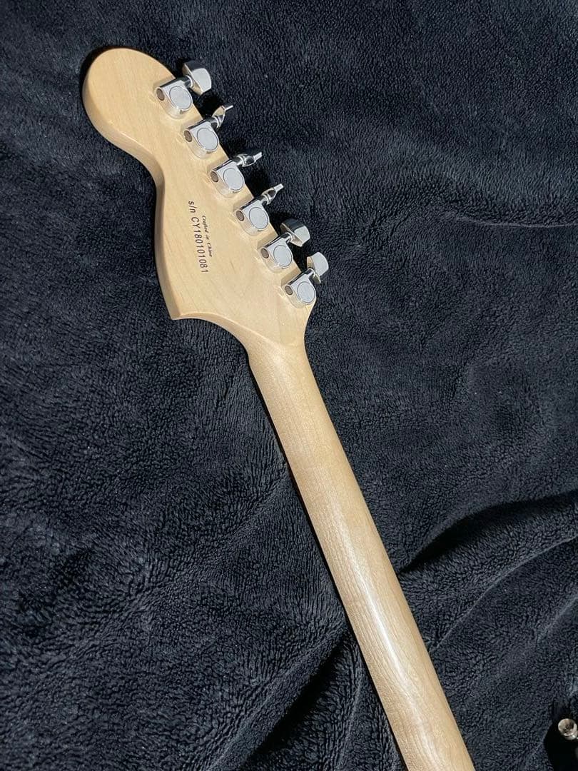 ギター Fender SQ AFN FAT STRAT MBK SPRKL HDW