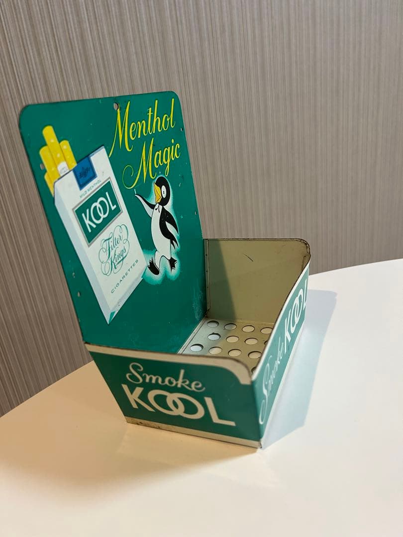 値下げ!!【希少・ヴィンテージ】 Kool タバコディスプレイ ペンギンデザイン