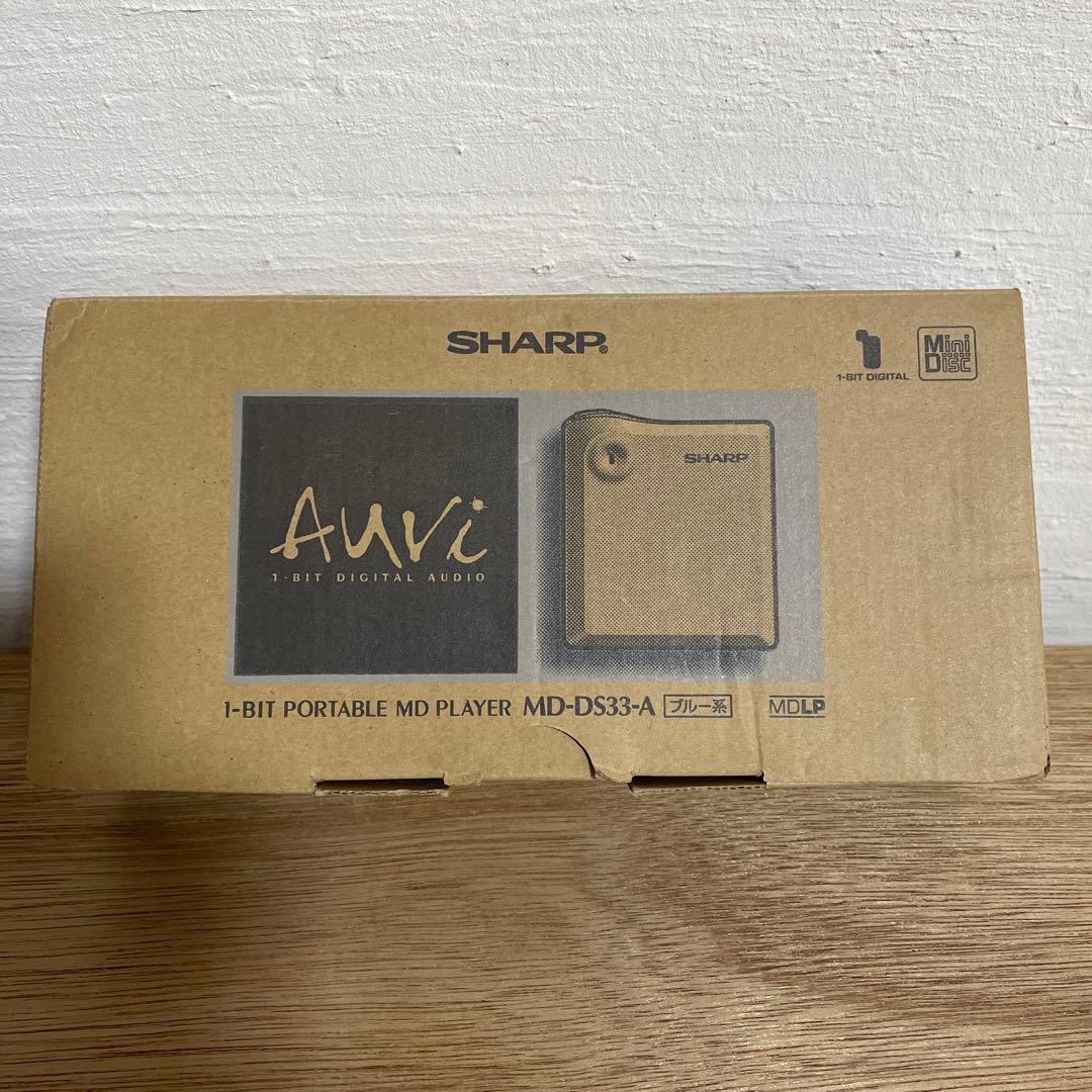 SHARP MD-DS33-A ブルー系　未使用