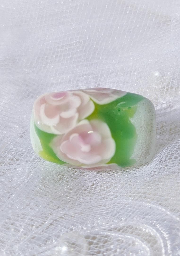 吉田正子トンボ玉（拾壹）　ガラス玉に込めた日本画　和のこころ　癒しの伝統美術