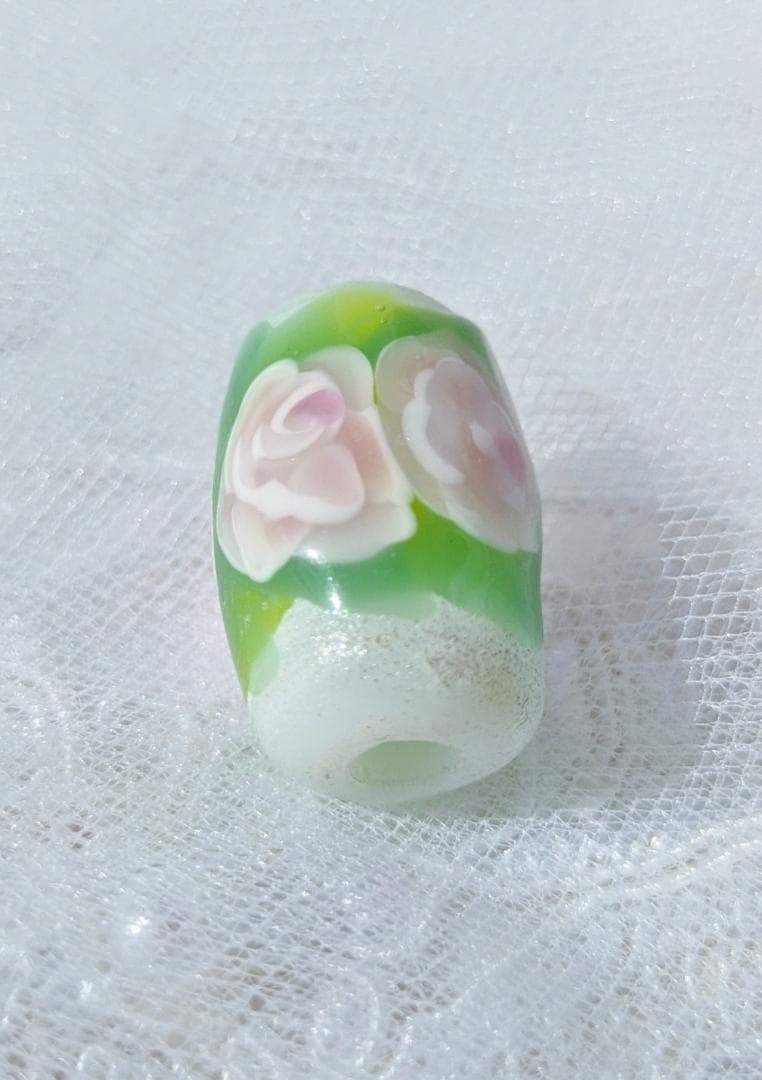 吉田正子トンボ玉（拾壹）　ガラス玉に込めた日本画　和のこころ　癒しの伝統美術