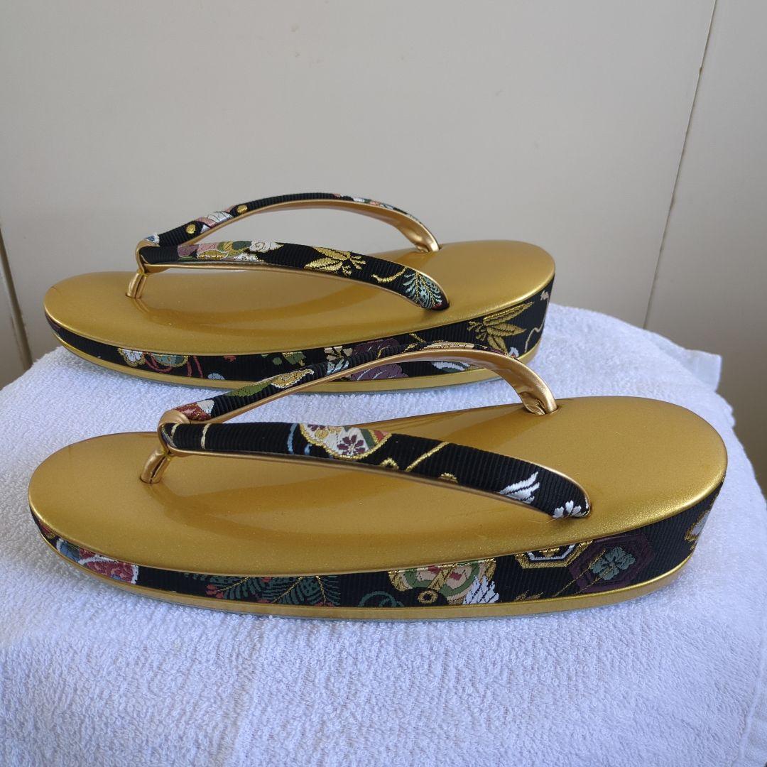 着物　和服　バッグ　草履　かくふ謹製　和装用　ハンドバッグ　草履　セット和装履物