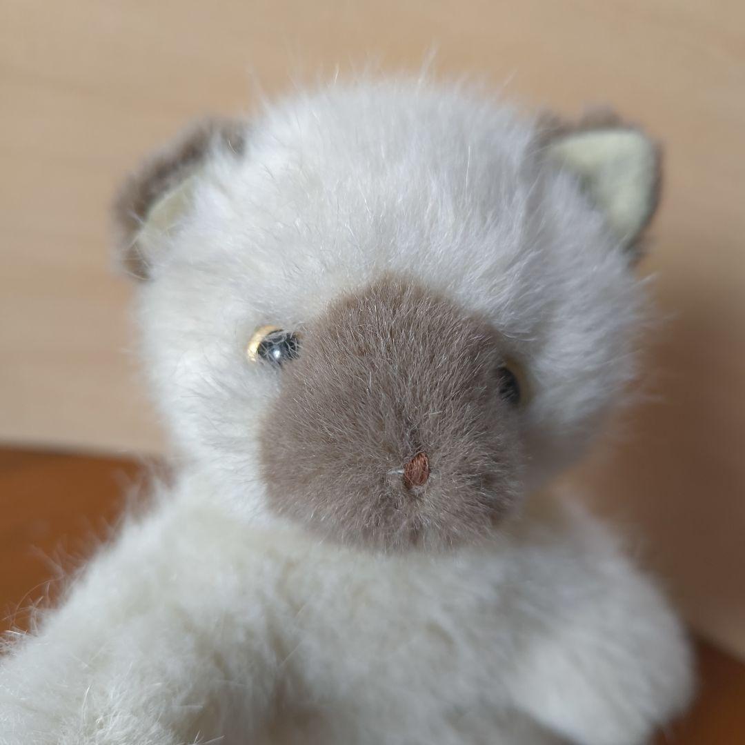 C*l様 日本製　モンスイユ　monseuil くたくた　シャム猫　首が回る　ぬ