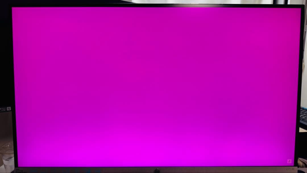 HP 27f 4K UHD 27インチ ディスプレイ モニター