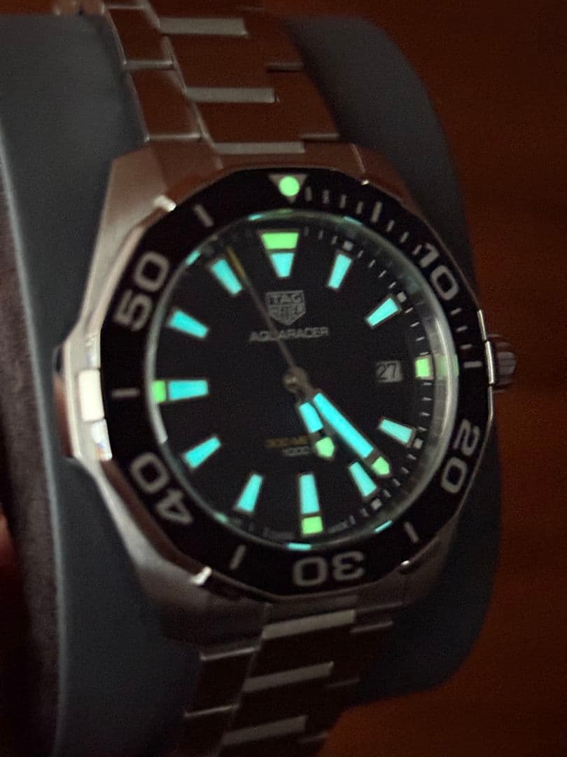 未使用に近い タグホイヤー アクアレーサー　WAY111A　メンズ腕時計