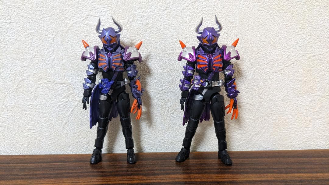 掌動exceed 仮面ライダーバッファゾンビフォーム　塗装＆改造品