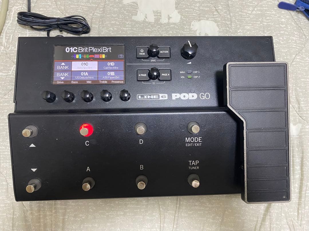 ゆうほ　LINE 6 POD GO ギターエフェクター
