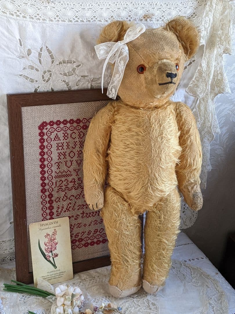 【r】アンティークベア　アンティークテディベア　ドイツ