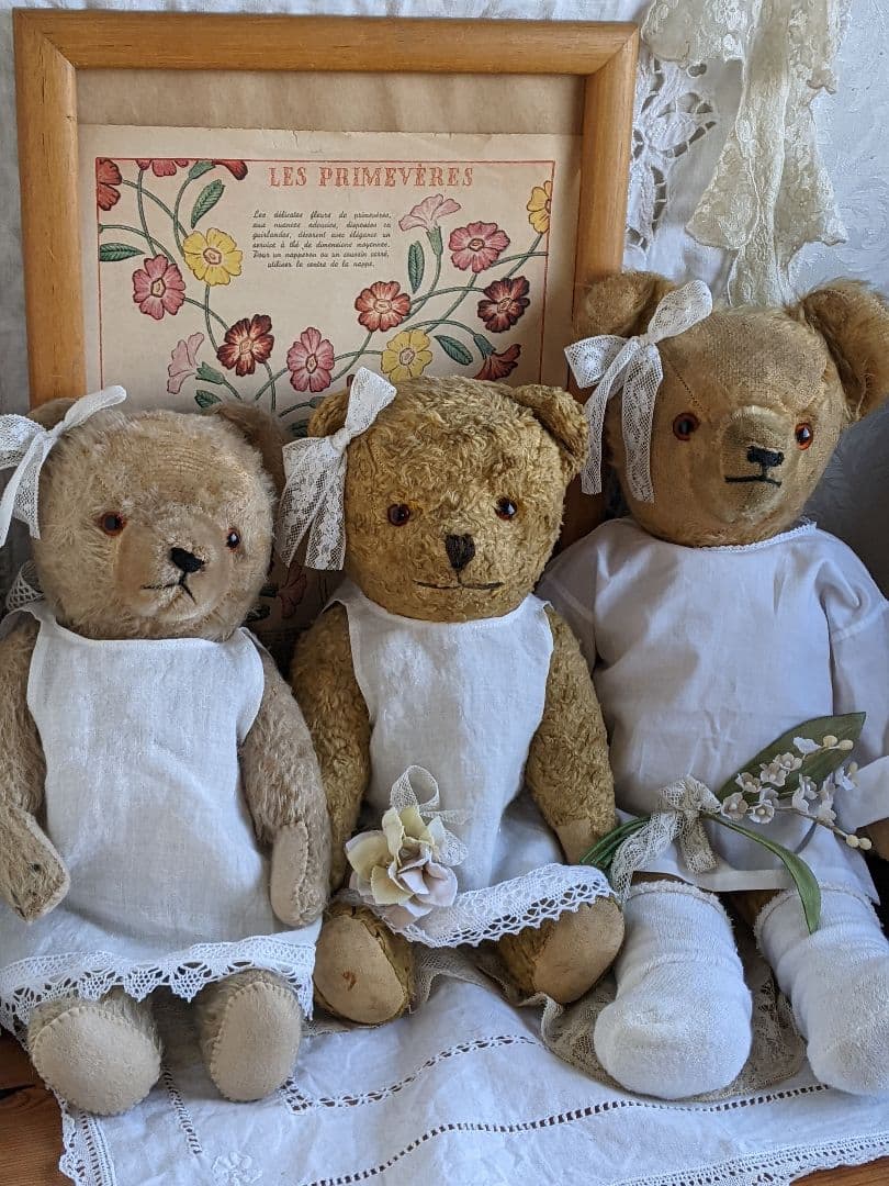 【r】アンティークベア　アンティークテディベア　ドイツ