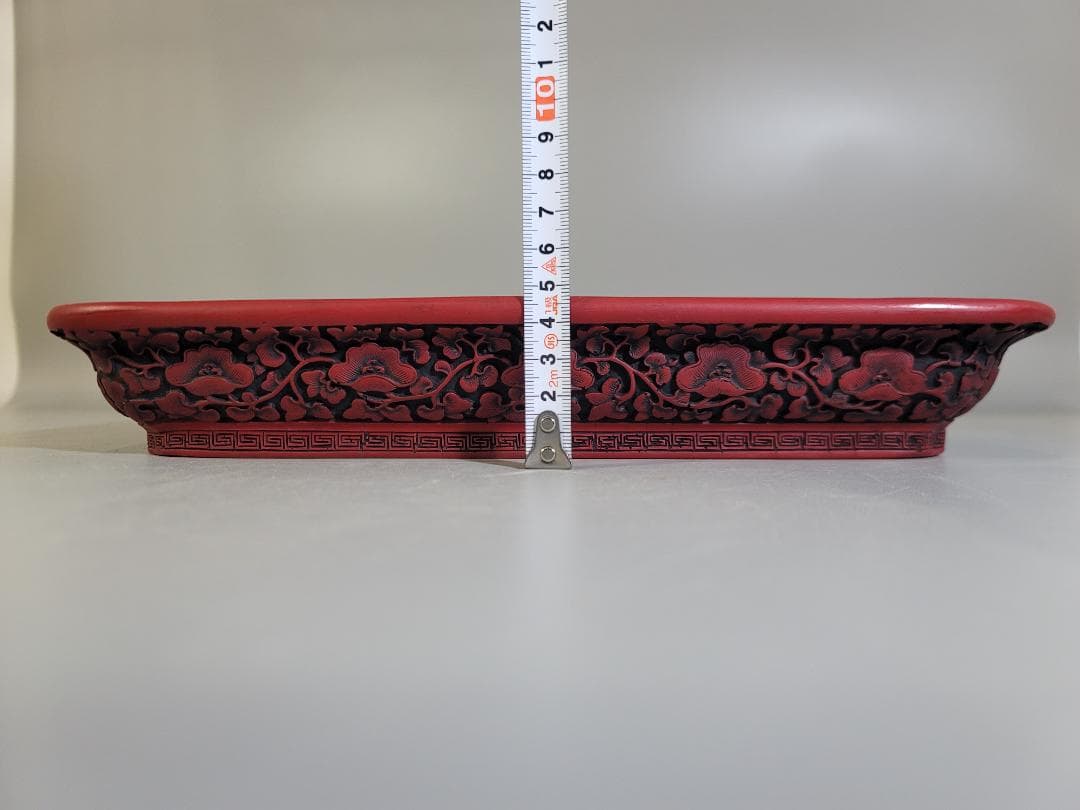 中華民国 堆朱 龍模様 盆 國立故宮博物院 蔵品製品