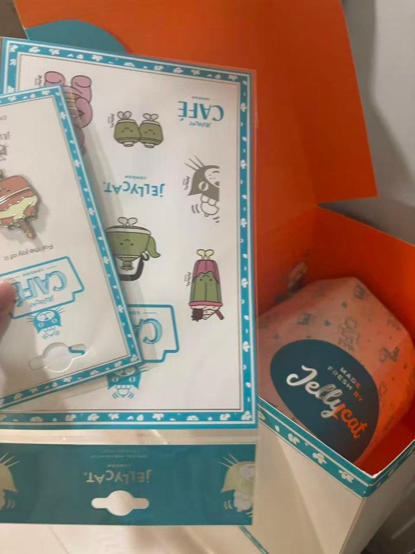 ジェリーキャット海外カフェ限定 ぬいぐるみ ケーキ