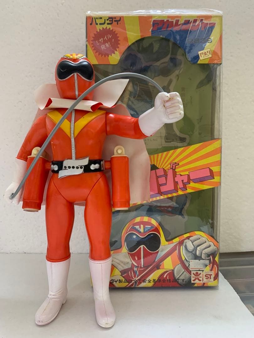 ⚠️専用　激レア　箱付き　秘密戦隊ゴレンジャー　ミサイルゴレンジャー　旧バンダイ