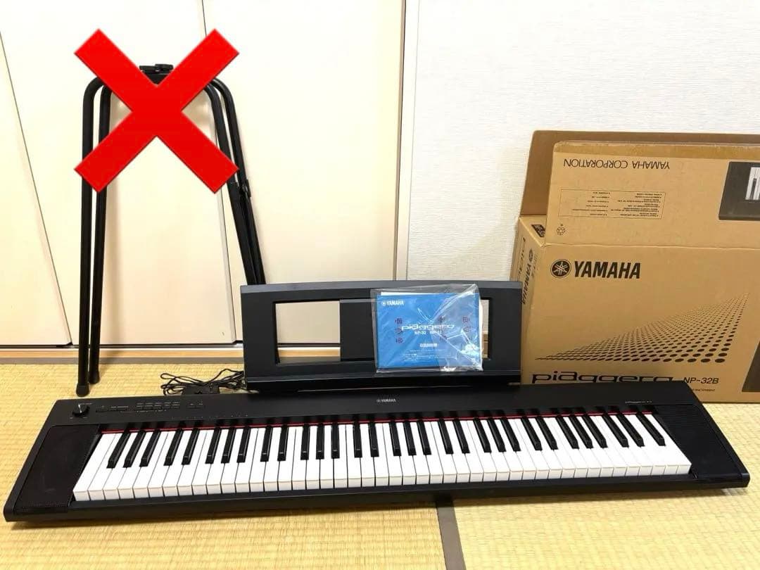 YAMAHA 電子ピアノ NP-32B 76鍵盤　2021年製(香川)