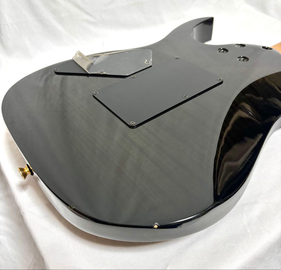 【新品弦張替済】Ibanez エレキギター RG フロイドローズ/トラ杢