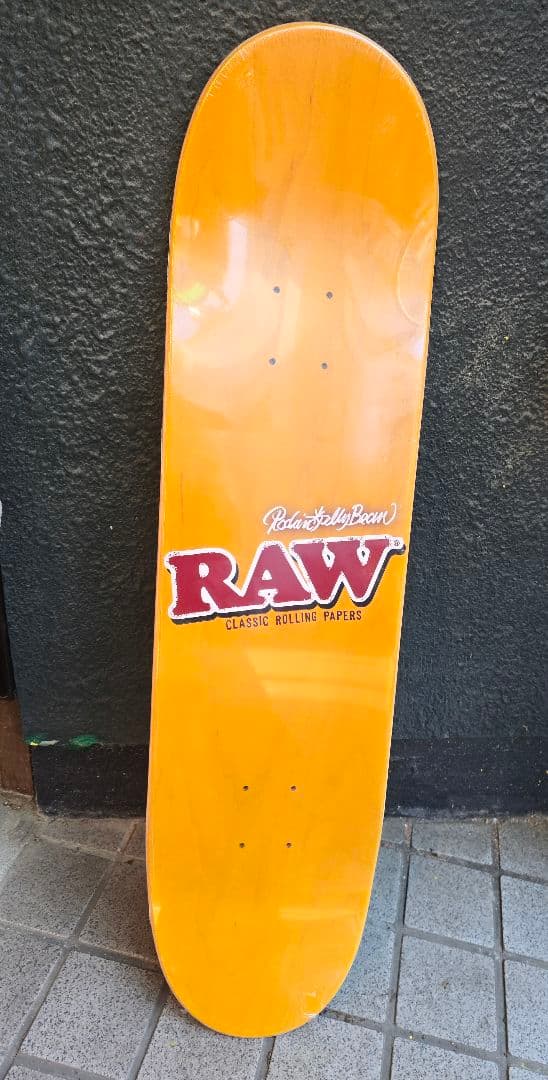 RAW スケートボードデッキ カラフルアート