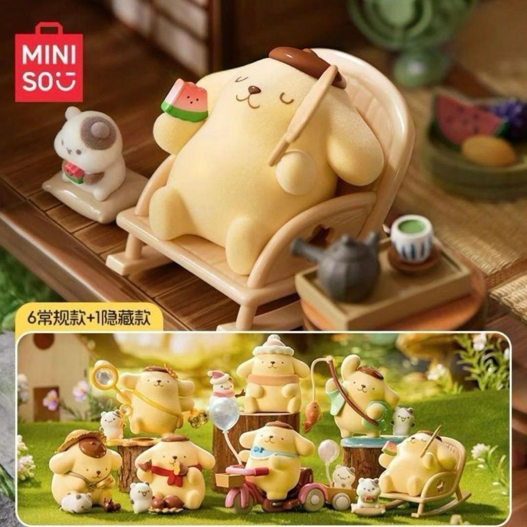 サンリオ ミニソ ポムポムプリン フィギュア 四季折々 海外限定 MINISO