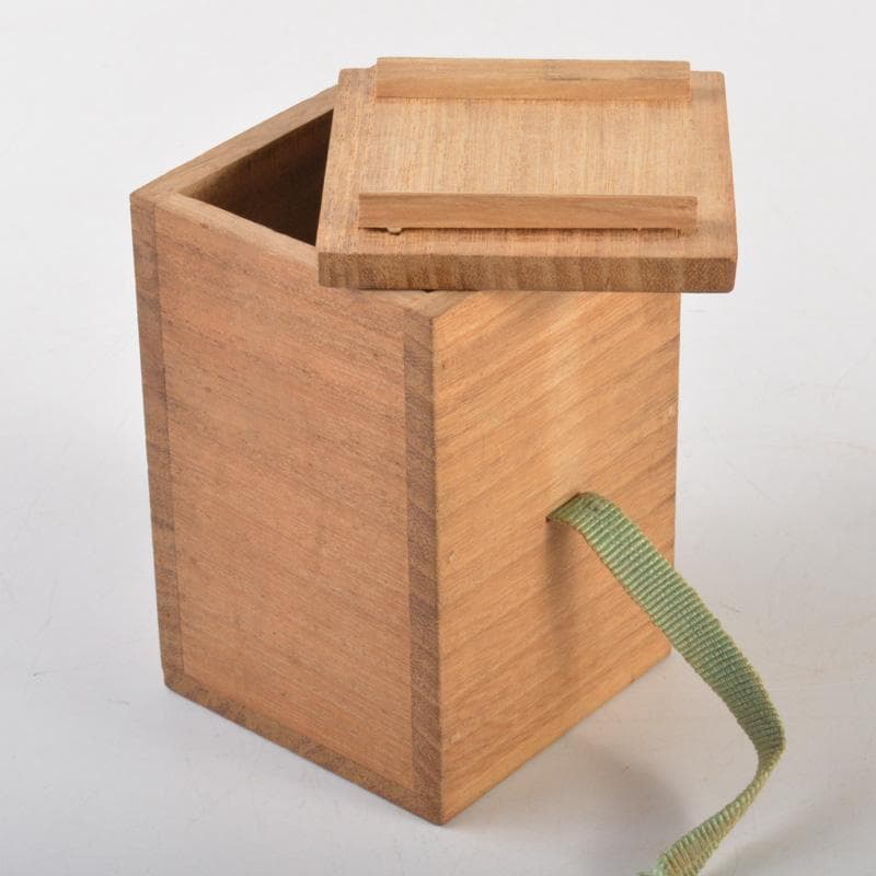 茶道具　吉向松月窯　茶入　共箱　V　6657