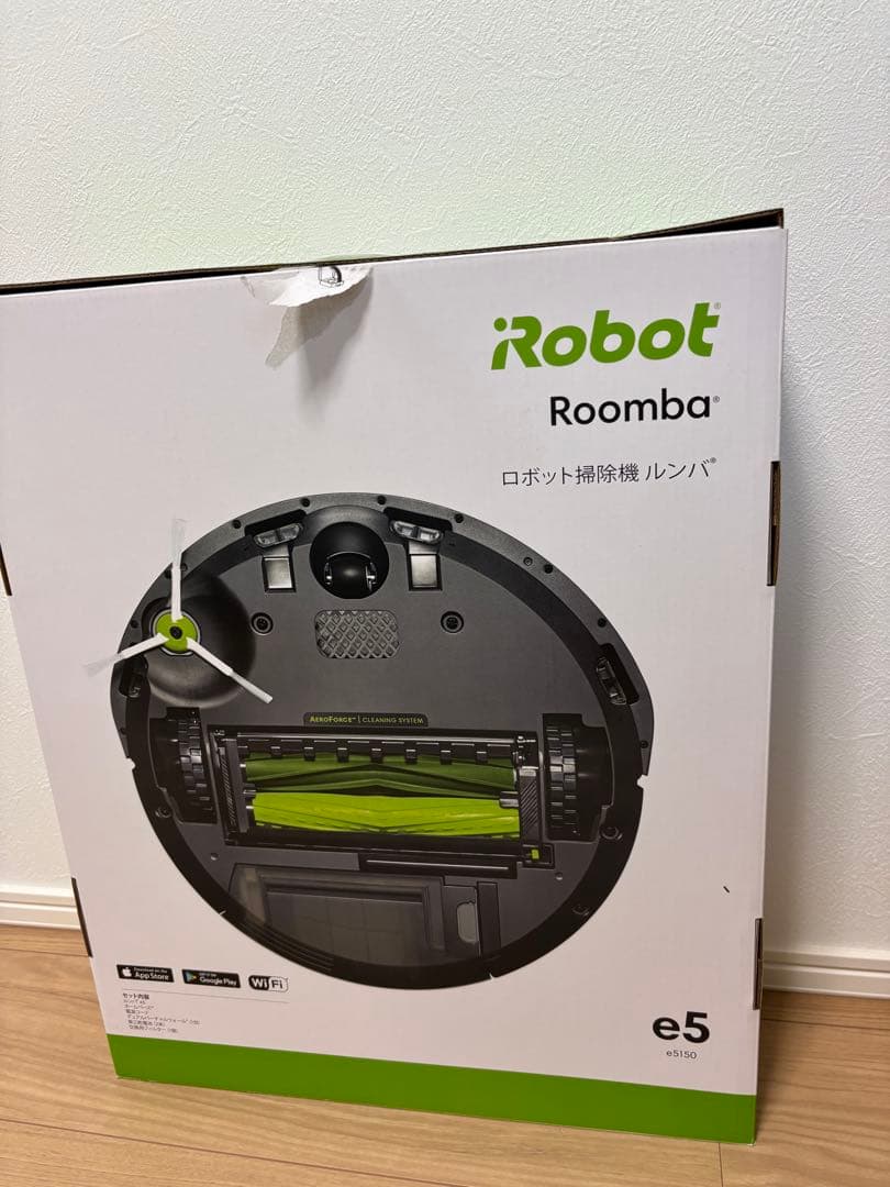 使用不可アイロボットルンバRoomba e5本体取扱説明書純正フィルター付欠品有