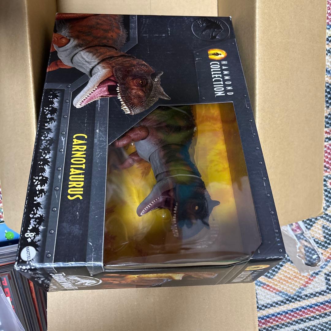 新品未開封ジュラシックワールド ハモンドコレクション カルノタウルス フィギュア