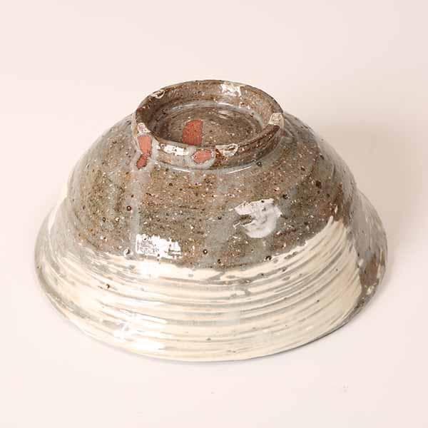 茶碗　祥雲　刷毛目平茶碗　久田宗匠書付　【茶道具・陶器】