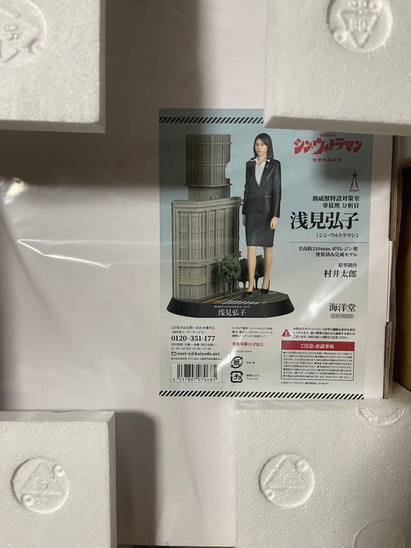 シン・ウルトラマン 浅見弘子 塗装済み完成モデル