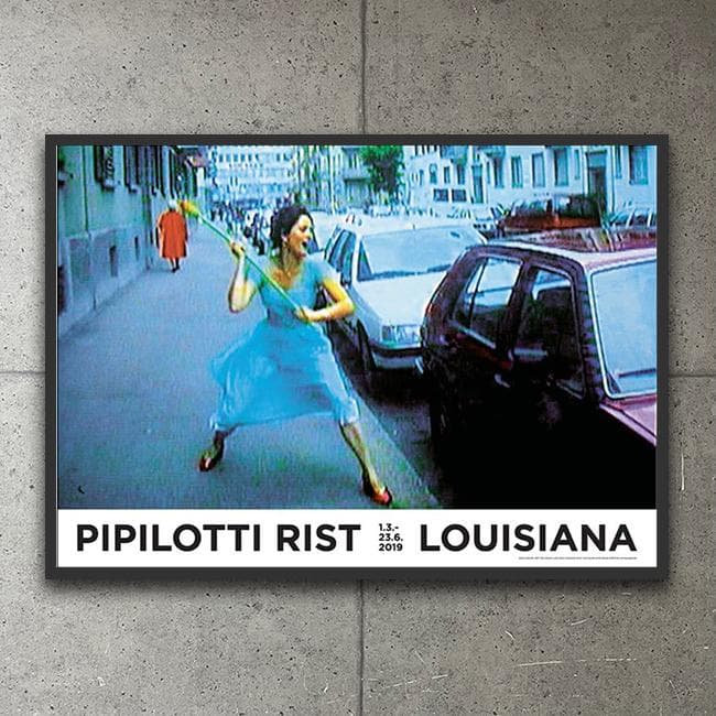 額装済/Ever is Overall 1997（ピピロッティ リスト）ポスター