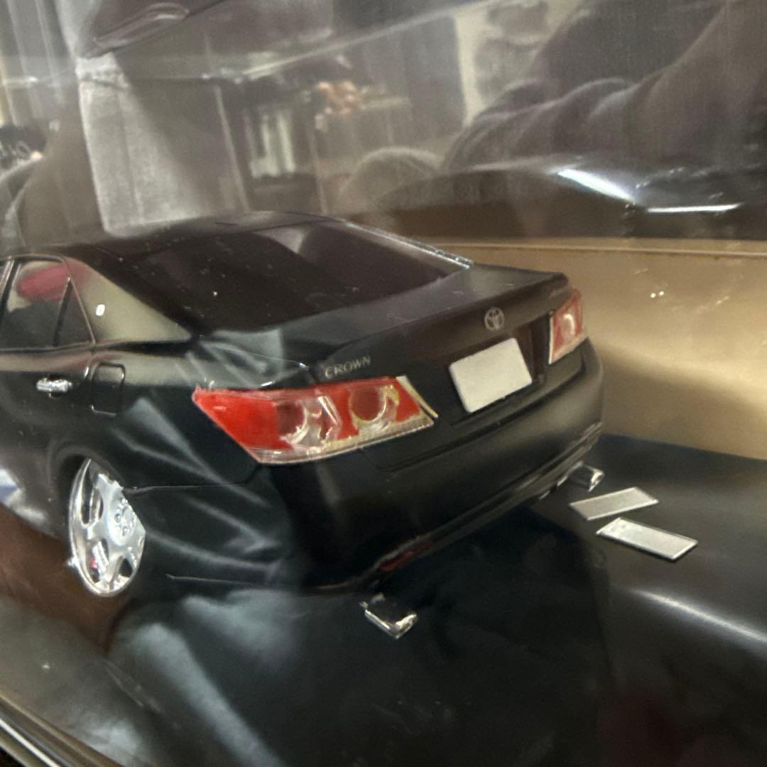 クラウン　セルシオ　プラモデル　塗装済みです！！