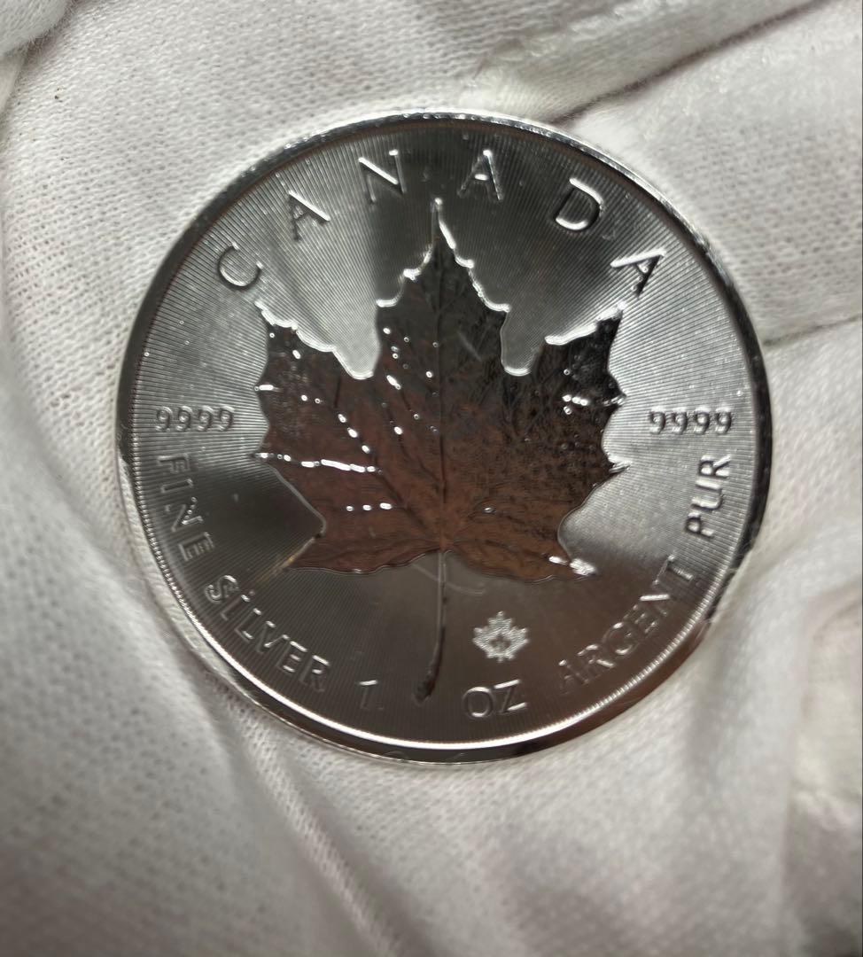 カナダ 1オンス 銀貨 メイプルリーフ