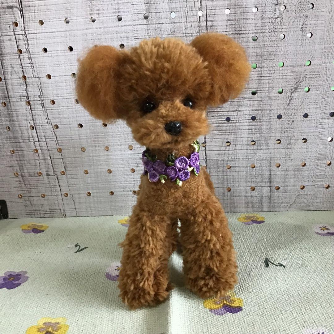 【ひろり様ご予約品】トイプードル（レッド）立ちポーズ