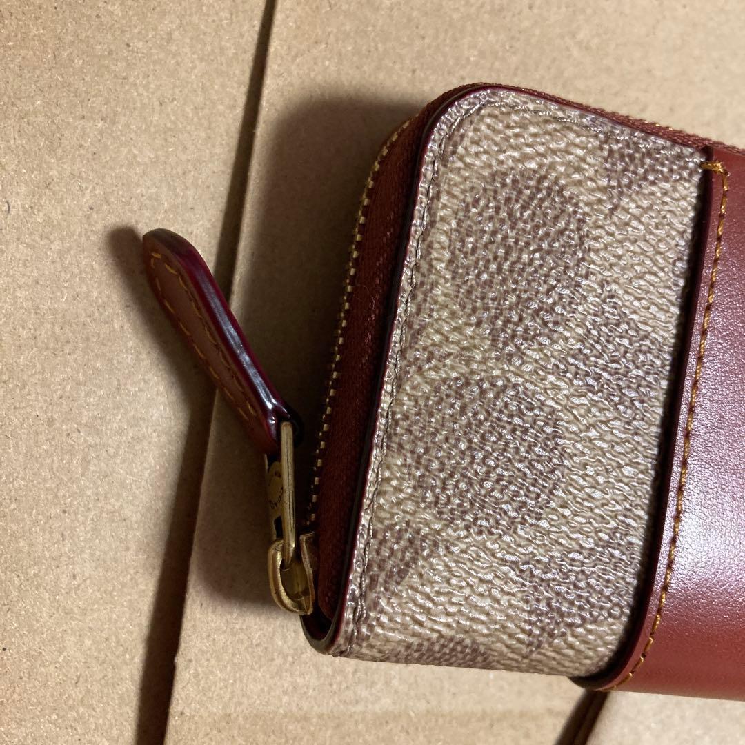 COACH ケース　カードケース　財布　コーチ　正規品　シグネチャー