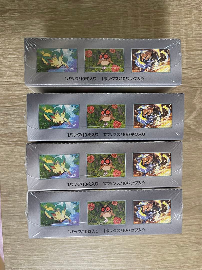 ポケモンカード テラスタルフェス4BOX